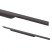 Handle meb. overhead alum. LINEA 768/797 matt black, AKS