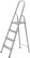 Aluminum ladder, 4 steps, weight 3.0 kg
