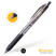 Automatic gel pen Crown "Quick Dry" black, 0.5mm, grip, with quick-drying ink