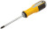 Screwdriver "Start", CrV steel, rubberized handle 6x100 mm PH2