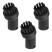 Насадка для пароочистителя BORT Nylon brush SET (3pcs)