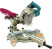 Miter saw with broach