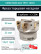 50 mm end milling cutter, 22 mm fit, 6 teeth EM90 50X6 022 TPKT 1003 I (with coolant) for ISCAR plate