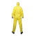 KleenGuard® A71 Overalls for protection against penetration of chemical aerosols - Hooded / Yellow /XL (10 overalls)