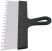 Facade stainless toothed spatula 350 mm / tooth 10 mm