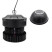 LED Bell Pendant Lamp Mosvolt smd H-black 100w 220v