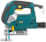 Лобзик 710 Вт; 0-3000 ход/мин; БзП; маятник; 80 мм; 2,1 кг; рез. накл.; коробка