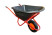 Industrialist 1-wheel anti-shock wheelbarrow, 130 liters (air wheel)