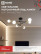 Lamp chandelier LOFT EASY-6E27-BLT 6xE27 black, brass IN HOME