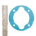 21151005 Upper Cylinder Gasket D80 LB-50-2, LB-75-2 Gasket D80, Top Cylinder LB-50-2, LB-75-2