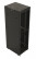 TTB-3762-DD-RAL9004 Шкаф напольный 19-дюймовый, 37U, 1833x600х1200 мм (ВхШхГ), передняя и задняя распашные перфорированные двери (75%), ручка с замком, крыша нового типа, цвет черный (RAL 9004) (разобранный)