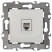 Розетка ЭРА Серия 12 12-3105-01 телефонная RJ11 IP20 белый