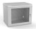 TWL-1266-SD-RAL7035 Wall cabinet 19-inch (19"), 12U, 650x600x600mm, metal perforated door, non-removable walls, 1 pair of profiles, color gray (RAL 7035) (assembled)