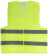 Yellow signal vest, 2 horizontal stripes, 60 gr., size XXXL
