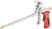 Mounting foam gun, aluminum body, rubberized handle