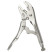 Locking pliers with curved clips 250mm CR-V prof WP231059 WORKPRO