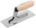 Stainless steel trowel PRO, Venetian shape, beech handle, 200 x 75 mm
