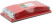 Держатель д/нажд.бум. пластиковый с мет.прижимом, красный 210х105 мм