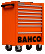 Tool cart 8 boxes, orange