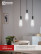 Лампа светодиодная LED-ST64-deco 11Вт 230В Е27 4000К 1270Лм прозрачная IN HOME