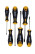 Felo Ergonic screwdriver set 6 pcs in a case 40020636