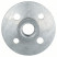 Round nut with flange thread M 14 180/230 mm