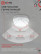 LED Sealed Lamp SPP ID-1565-KRUG 15W 6500K 1350Lm with Infrared sensor IP65 140mm IN HOME