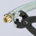 Pliers with a side spout for pressing, for clamps with one/two lugs (including Oetiker systems), L-220 mm, KN-1099I220SB