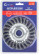 Щетка для УШМ, посадка 22,2 мм, тип "Плоская", крученая проволока 0,5 мм, 125 мм, блистер, CUTOP Profi
