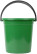 Plastic household bucket 12 l