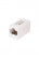 WRline WR-CA-8p8c-C5E Pass-through Adapter, RJ45-RJ45 (8p8c), Category 5e, unshielded, color white