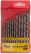 Set of polished metal HSS drills, 13 pcs. (1,5-2-2,5-3-3,2-3,5-4-4,5-4,8-5-5,5-6-6,5 mm)