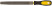 Напильник, прорезиненная ручка, полукруглый 200 мм