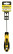 Slotted screwdriver 0.8x5.0x100 mm