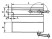 Rectangular magnetic plate with manual switching 7208-0103