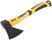 The axe is forged reinforced steel, reinforced fiberglass handle, anti-vibration pads 600 gr.