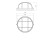 Lamp ERA NBP 03-60-002 Aquatermo aluminum/glass grille IP54 E27 max 60W D176 circle white