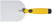 Stainless steel trowel, soft handle, Pro, "blade" 100 mm