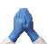 Puretech® Neutrino Protect nitrile gloves with textures.fingers 30 cm, S, blue, 50 pairs/pack G3051