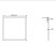 ERA Grillato LED Panel SPL-540-W-65K-040 40W 6500K 588x588x8 White without Driver with Ears Ultrathin