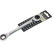 13x14mm ER-71314H ratchet wrench (on holder) EUREKA 1/25