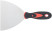 Spatula, stainless steelsteel, rubberized handle 5" (125 mm)