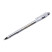 Ручка гелевая Crown "Hi-Jell" черная, 0,5мм, штрих-код, европодвес