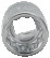 3/8" End head 12-sided, 9/16" A7400DZ-9/16