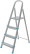 Steel ladder, 4 steps, weight 4.5 kg