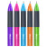Ручка шариковая автоматическая Berlingo "Multicolor" 04 цв., 0,7 мм, ассорти
