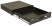 TDR3-2U-460-RAL9004 Shelf (drawer) for documents 2U, 88x483x460mm (HxWxD), color black (RAL 9004)