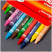 Wax crayons Gamma "Cartoons", 12 colors, round, cardboard. package, European weight