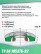 Cuffs 570-620-25 frameless TU 38 105376-92. Type: P. 1 piece.