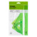 Drawing stamp set, size L (ruler 25cm, 2 triangles, protractor), transparent, neon colors, assorted, European weight
